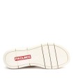 SANDALIAS DE PIEL CON CUÑA Y CIERRE CON VELCRO MUJER PIKOLINOS GOMERA W0K-0606CLC1 ORO