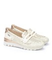 MOCASÍN BEIGE DE MUJER CON SUELA SPORT PIKOLINOS CANTABRIA W4R-6518C1