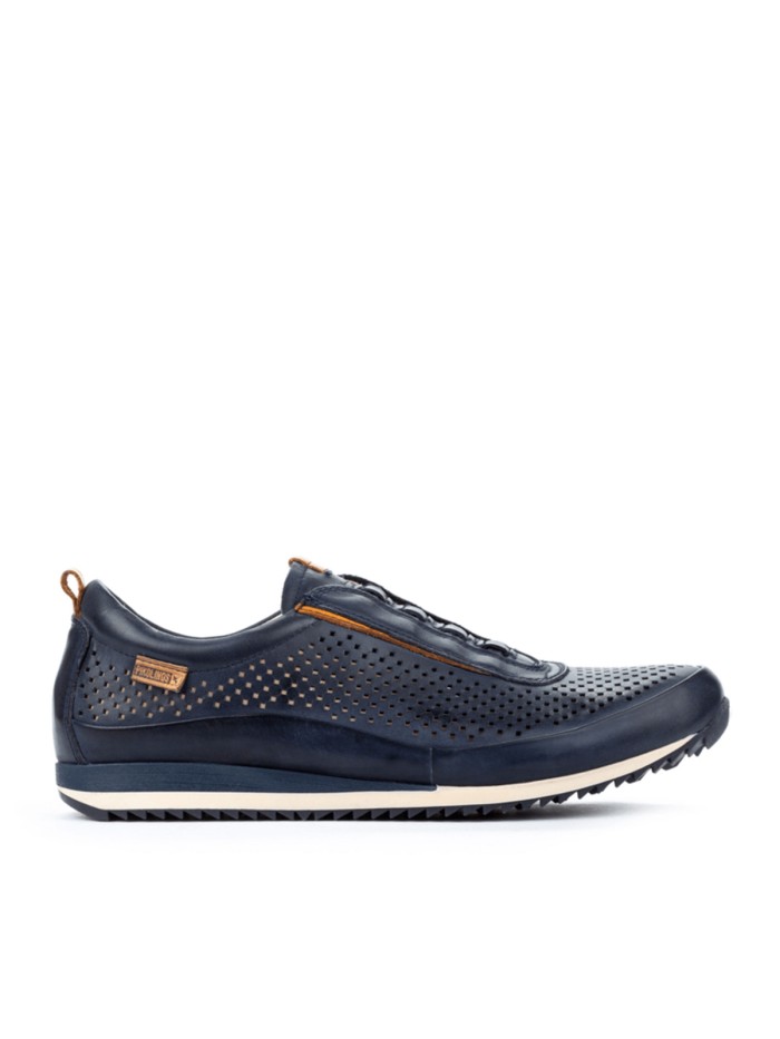 ZAPATILLAS URBANAS CON ELASTICOS PARA HOMBRE PIKOLINOS LIVERPOOL M2A-6252 AZUL