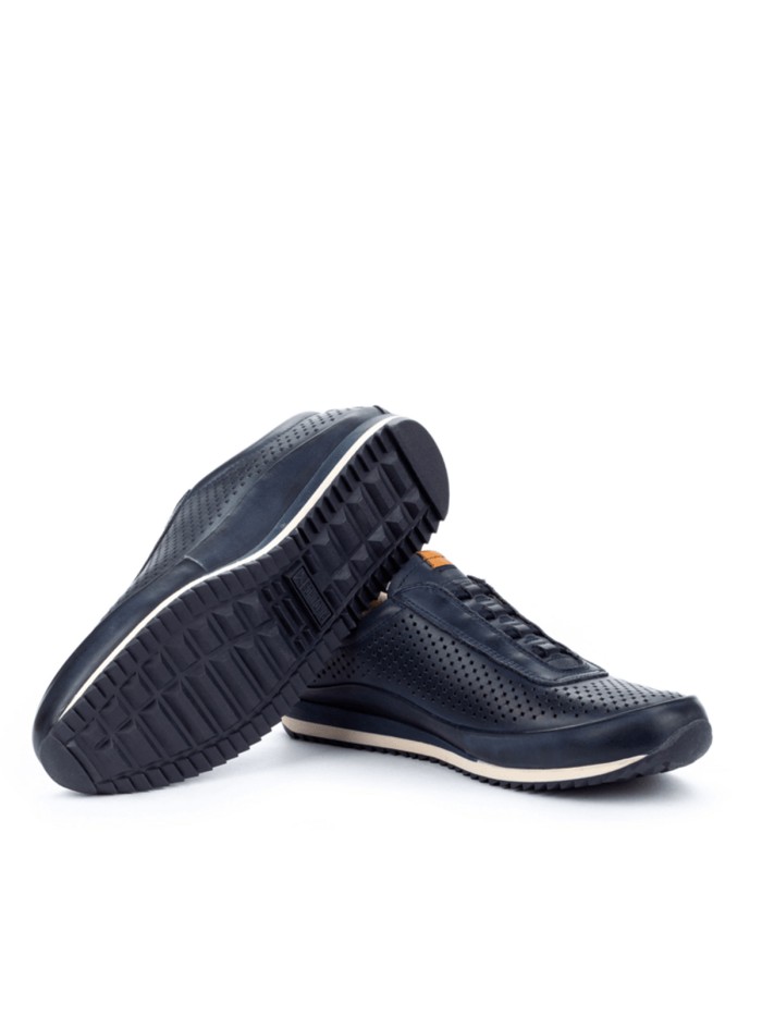 ZAPATILLAS URBANAS CON ELASTICOS PARA HOMBRE PIKOLINOS LIVERPOOL M2A-6252 AZUL