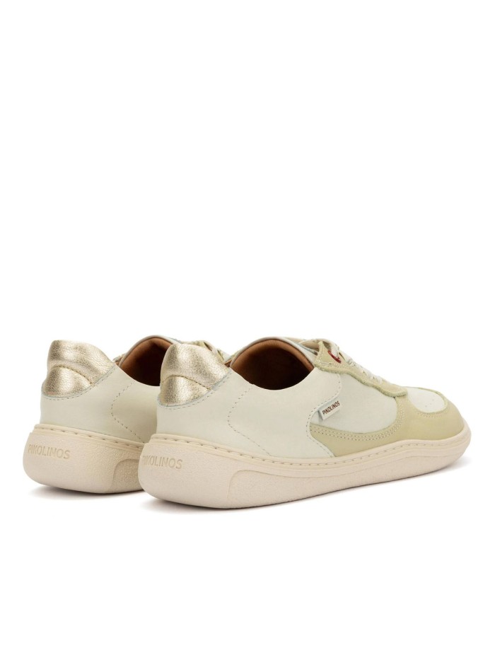 ZAPATILLA DE CORDONES BAREFOOT PIKOLINOS ARANJUEZ U9F-6363C3 BEIGE