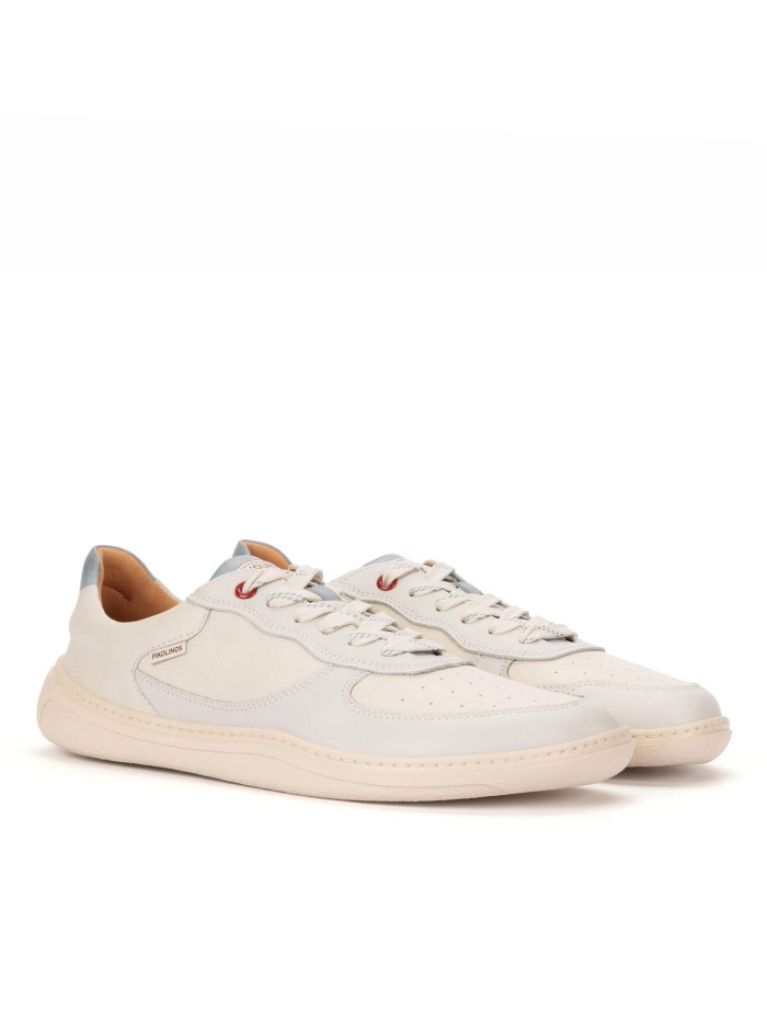 ZAPATILLAS BAREFOOT DE PIEL PARA MUJER PIKOLINOS ARANJUEZ U9F-6363C8 NATA