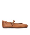 BAILARINAS DE PIEL CON TIRA Y HEBILLA PARA MUJER PIKOLINOS CARMONA W2S-2631CO CUERO