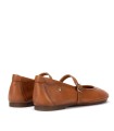 BAILARINAS DE PIEL CON TIRA Y HEBILLA PARA MUJER PIKOLINOS CARMONA W2S-2631CO CUERO