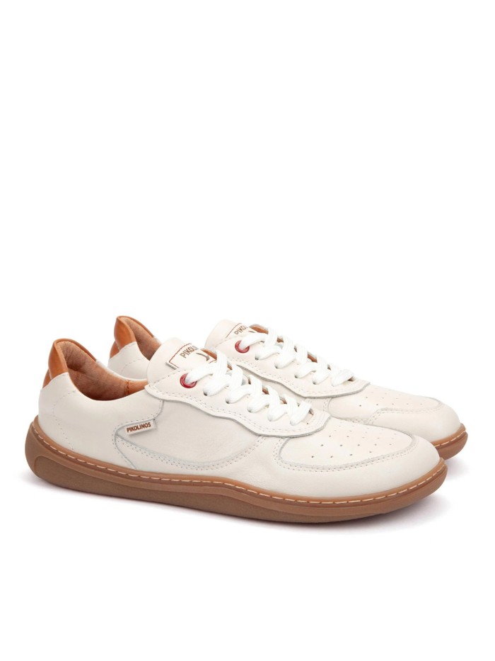 ZAPATILLAS URBANAS BAREFOOT FLEXIBLES UNISEX PIKOLINOS ARANJUEZ  U9F-6363C1 BEIGE