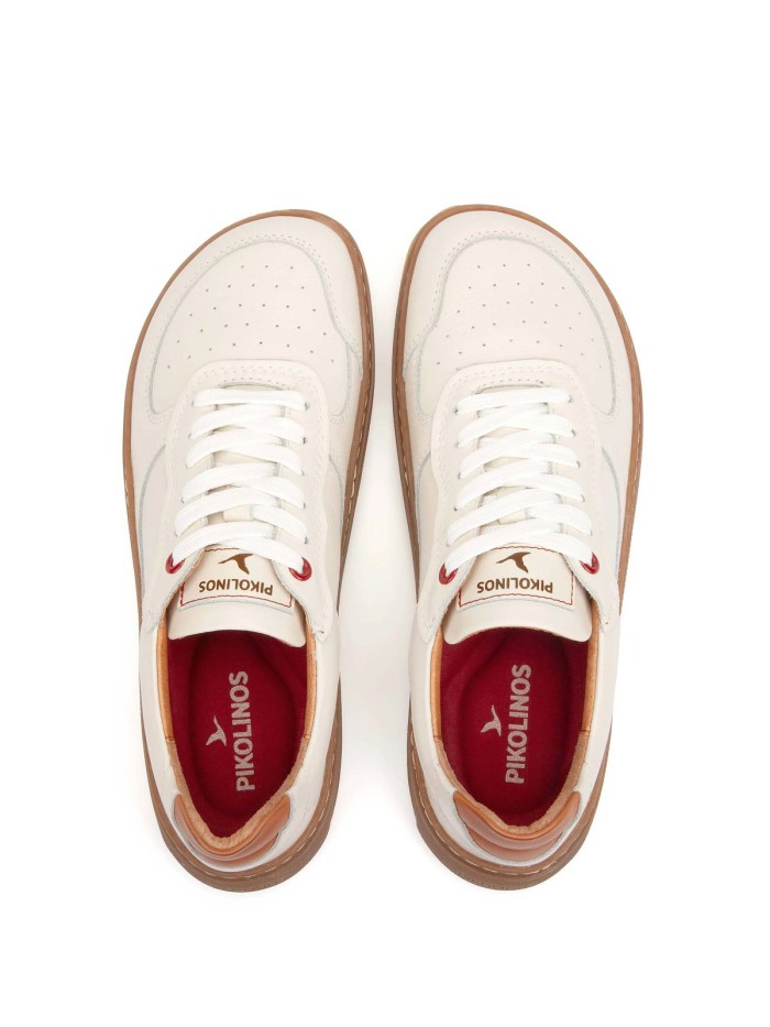 ZAPATILLAS URBANAS BAREFOOT FLEXIBLES UNISEX PIKOLINOS ARANJUEZ  U9F-6363C1 BEIGE