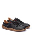 ZAPATILLAS URBANAS DE PIEL BAREFOOT UNISEX PIKOLINOS ARANJUEZ U9F-6363C1 NEGRO