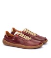 ZAPATILLAS URBANAS DE PIEL UNISEX BAREFOOT PIKOLINOS ARANJUEZ  U9F-6363C1 ROJO