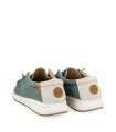 ZAPATO WALLABI LIGERO Y TRANSPIRABLE DE LONA VERDE PARA HOMBRE PITAS NIAS