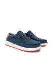 ZAPATO WALLABI ULTRALIGERO DE LONA PARA HOMBRE PITAS NIAS MARINO
