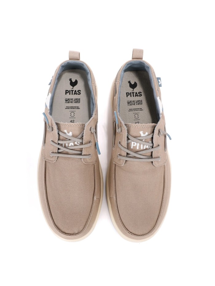 NAUTICO DE ALGODÓN PARA CABALLERO WALK IN PITAS MAUI BEIGE