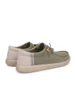 ZAPATO WALLABI DE ALGODÓN CONM LINO VERDE PARA HOMBRE PITAS RYAN