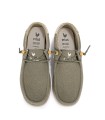 ZAPATO WALLABI DE ALGODÓN CONM LINO VERDE PARA HOMBRE PITAS RYAN