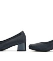 ZAPATO DE SALÓN CON TACÓN EN PIEL PARA MUJER PITILLOS 11130 MARINO
