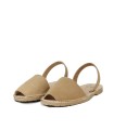 MENORQUINAS DE PIEL PARA MUJER MUJER RIA MENORCA 20002-S2 CUERO