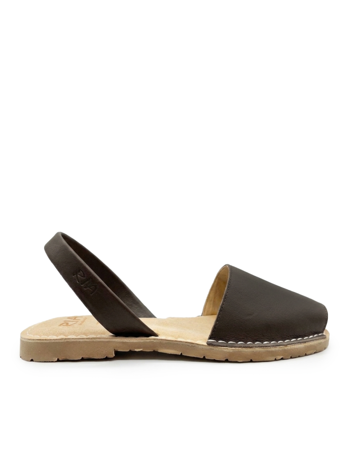 MENORQUINAS DE MUJER ACOLCHADAS RIA MENORCA 27500-S2 MARRÓN