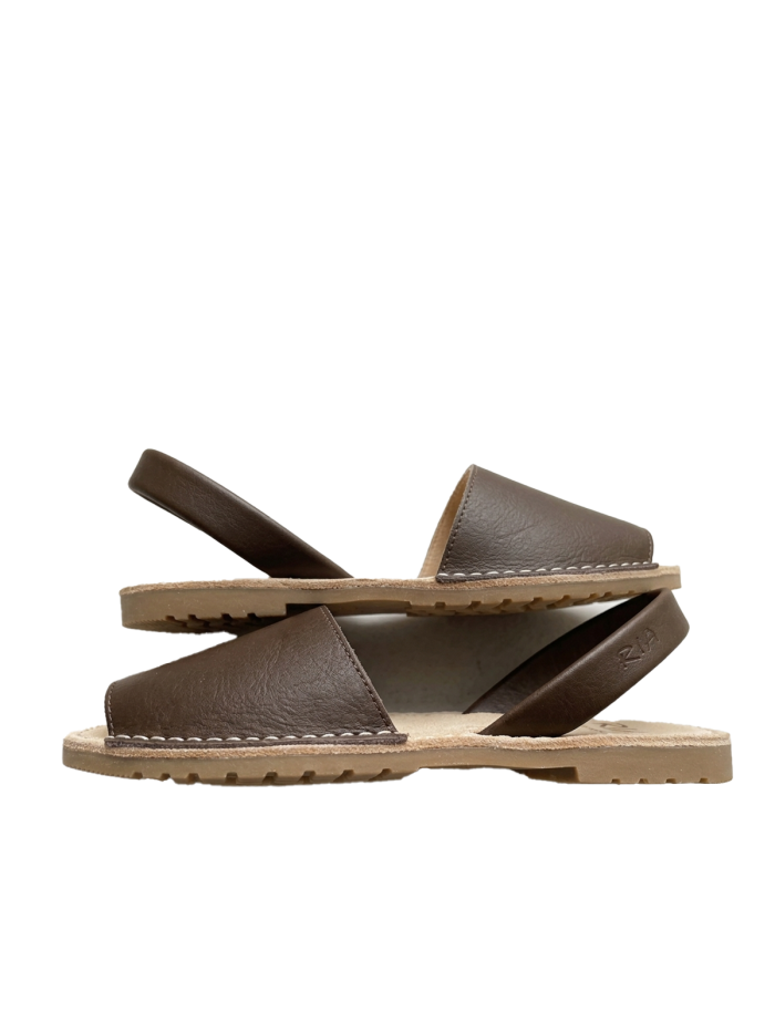MENORQUINAS DE MUJER ACOLCHADAS RIA MENORCA 27500-S2 MARRÓN