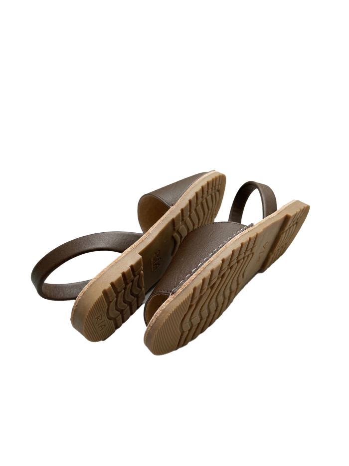 MENORQUINAS DE MUJER ACOLCHADAS RIA MENORCA 27500-S2 MARRÓN