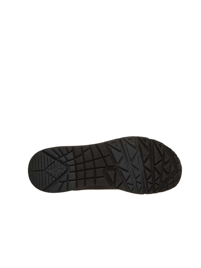 ZAPATILLAS CON CAMARA DE AIRE UNO - Stand on Air 73690 SKECHERS NEGRO