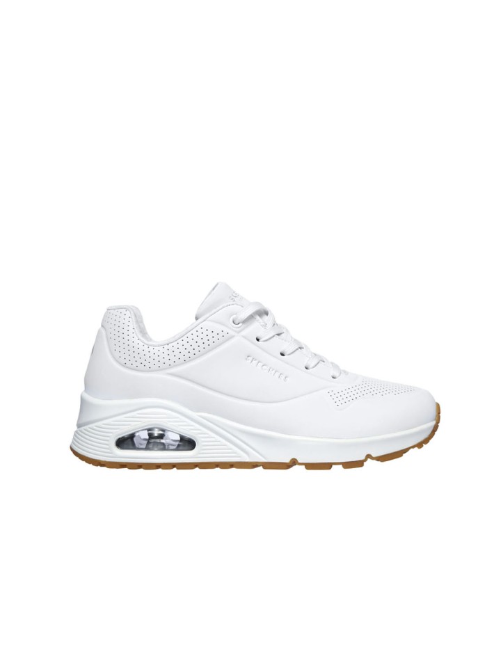 ZAPATILLAS MUJER UNO - Stand on Air 73690 SKECHERS BLANCO