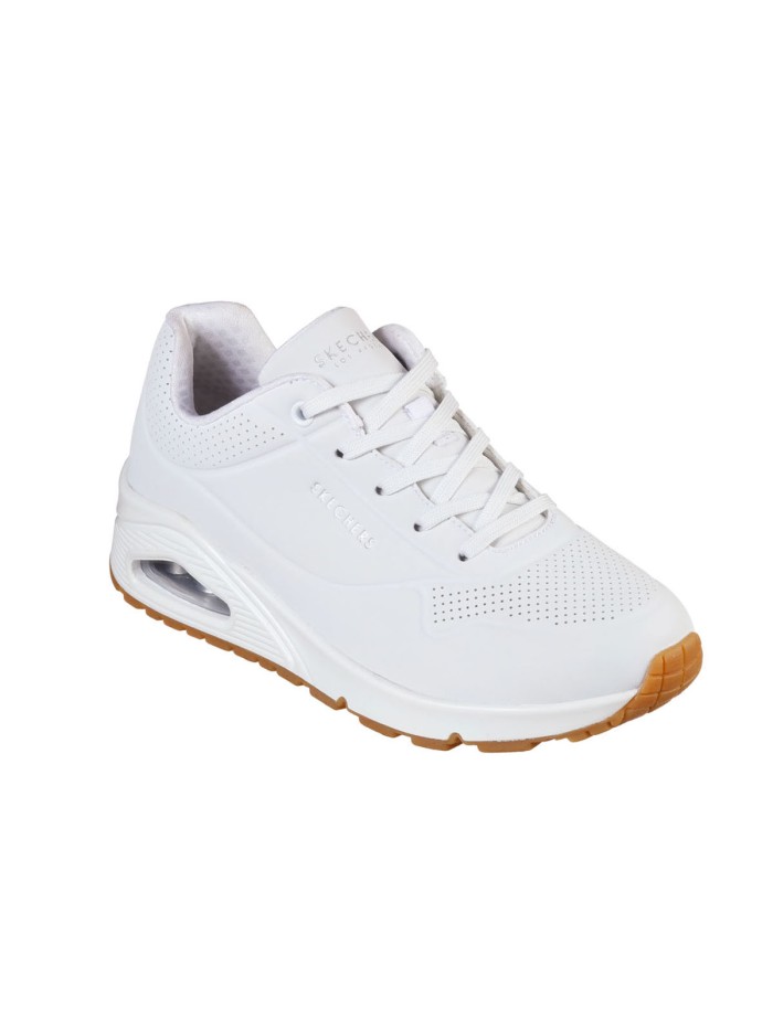 ZAPATILLAS MUJER UNO - Stand on Air 73690 SKECHERS BLANCO