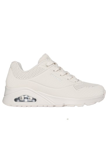 ZAPATILLAS DE MUJER BLANCAS SKECHERS UNO - Shiny Scale 177861