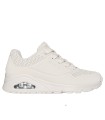 ZAPATILLAS DE MUJER BLANCAS SKECHERS UNO - Shiny Scale 177861