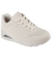 ZAPATILLAS DE MUJER BLANCAS SKECHERS UNO - Shiny Scale 177861