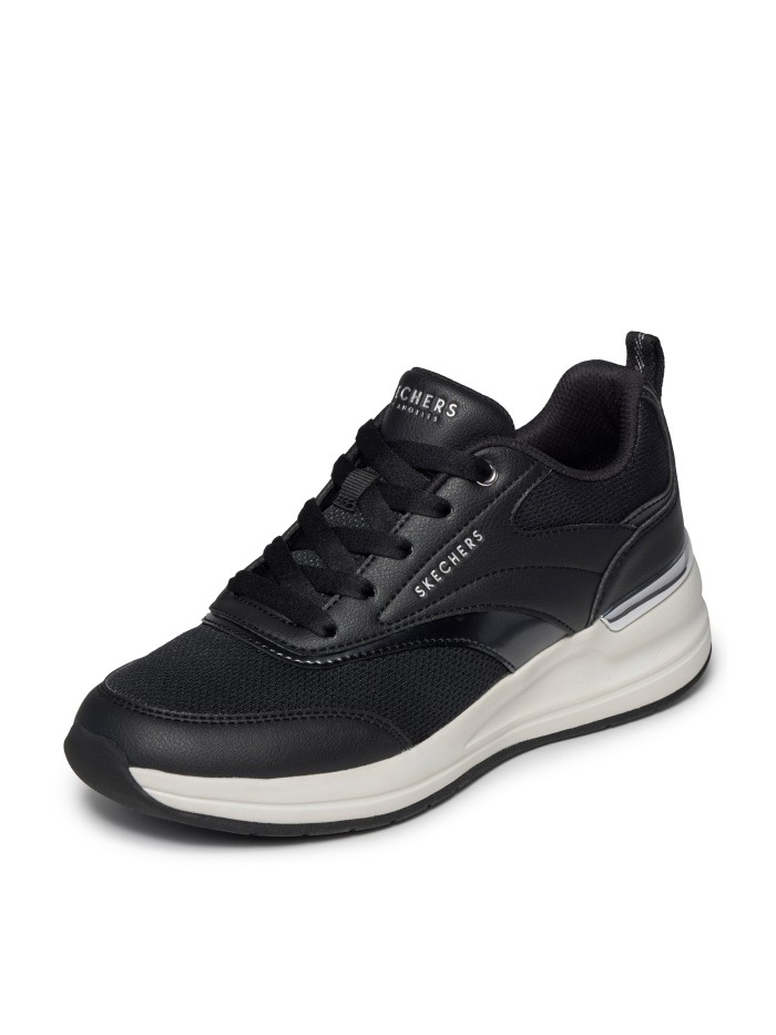 ZAPATILLAS DE CUÑA Skechers Billion 2 177342 NEGRO