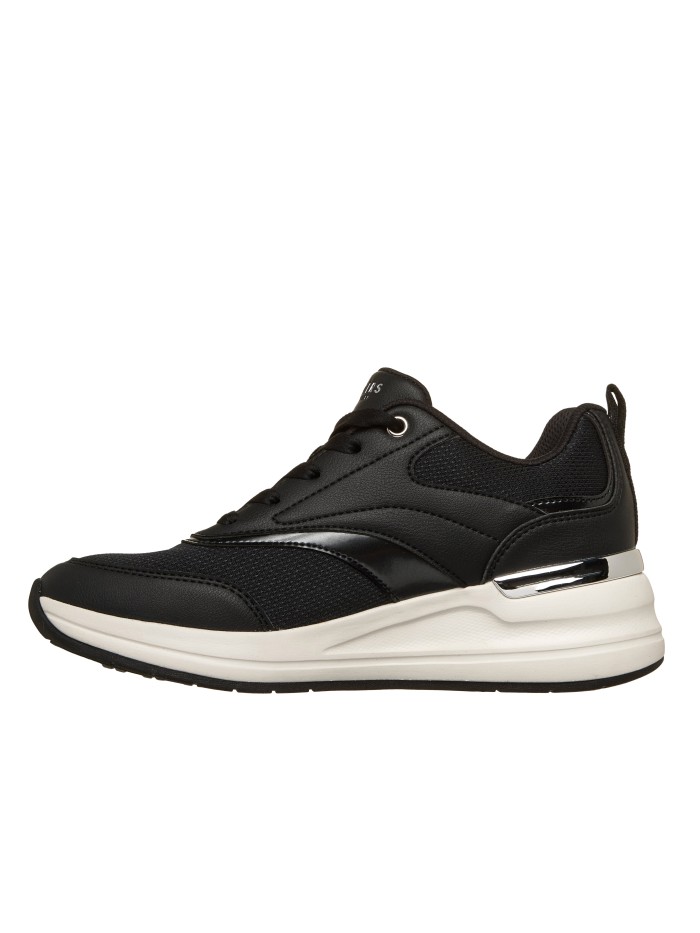 ZAPATILLAS DE CUÑA Skechers Billion 2 177342 NEGRO