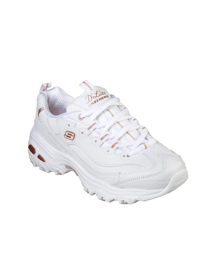 ZAPATILLAS D'Lites - Fresh Start mujer 11931 SKECHERS BLANCO
