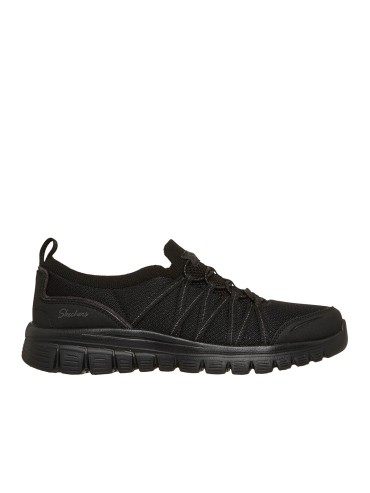 ZAPATILLAS CON CIERRE ELÁSTICO PARA MUJER SKECHERS Graceful - Purecrush 100888 NEGRO
