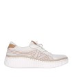 ZAPATILLAS DE MUJER SKECHERS Wilshire Blvd - Bellevue 100716 BLANCO