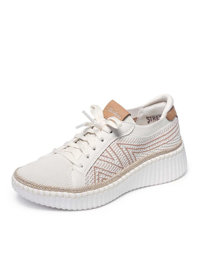 ZAPATILLAS DE MUJER SKECHERS Wilshire Blvd - Bellevue 100716 BLANCO