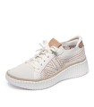 ZAPATILLAS DE MUJER SKECHERS Wilshire Blvd - Bellevue 100716 BLANCO