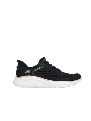 ZAPATILLAS DE MUJER Skechers Slip-ins: BOBS Sport Squad Chaos 117497 SKECHERS NEGRO
