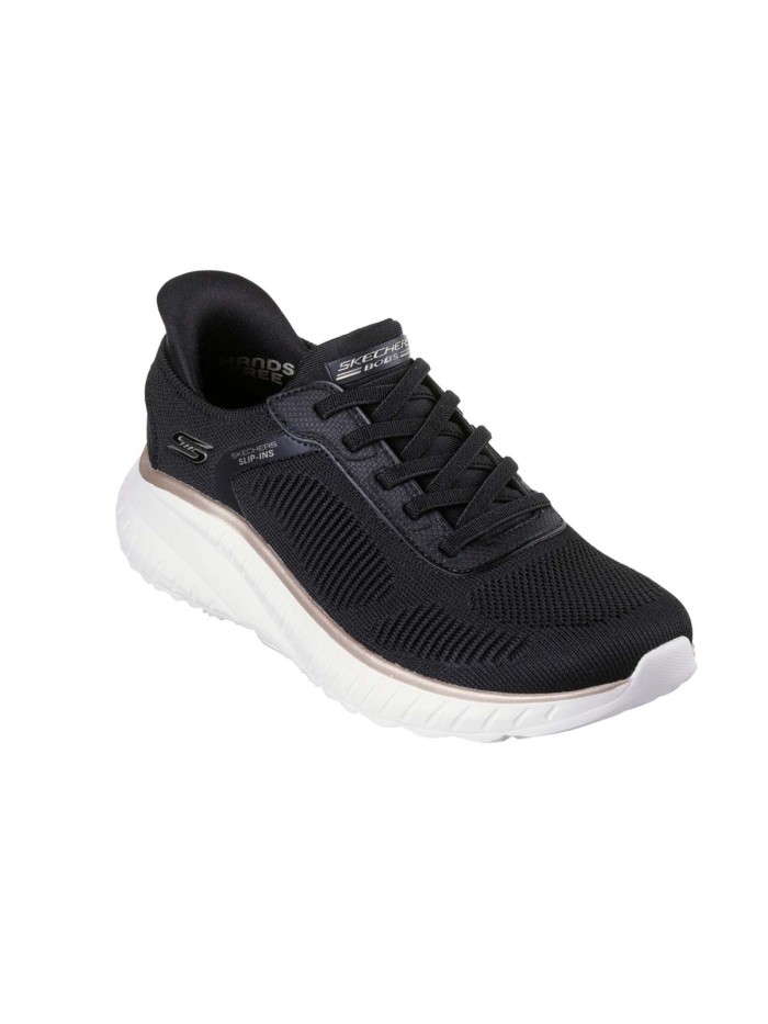 ZAPATILLAS DE MUJER Skechers Slip-ins: BOBS Sport Squad Chaos 117497 SKECHERS NEGRO
