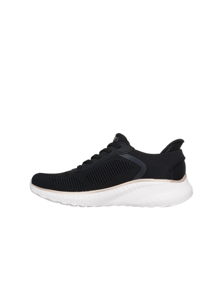 ZAPATILLAS DE MUJER Skechers Slip-ins: BOBS Sport Squad Chaos 117497 SKECHERS NEGRO