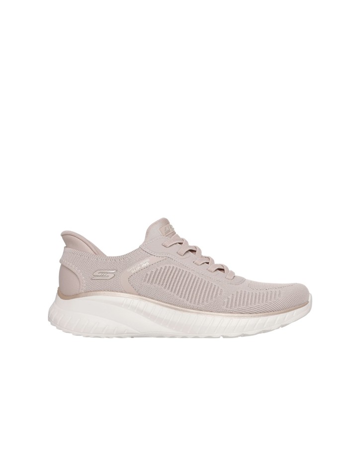 ZAPATILLAS DE MUJER  Skechers Slip-ins: BOBS Sport Squad Chaos 117497 SKECHERS BEIG
