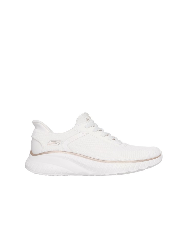 ZAPATILLAS MUJER Skechers Slip-ins: BOBS Sport Squad Chaos 117497 SKECHERS BLANCO