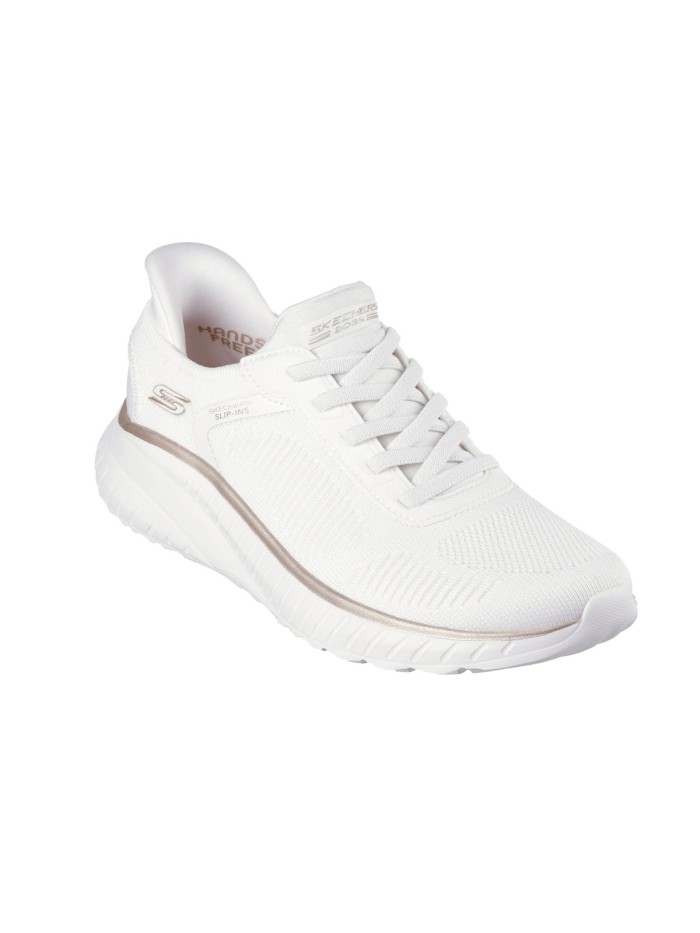ZAPATILLAS MUJER Skechers Slip-ins: BOBS Sport Squad Chaos 117497 SKECHERS BLANCO