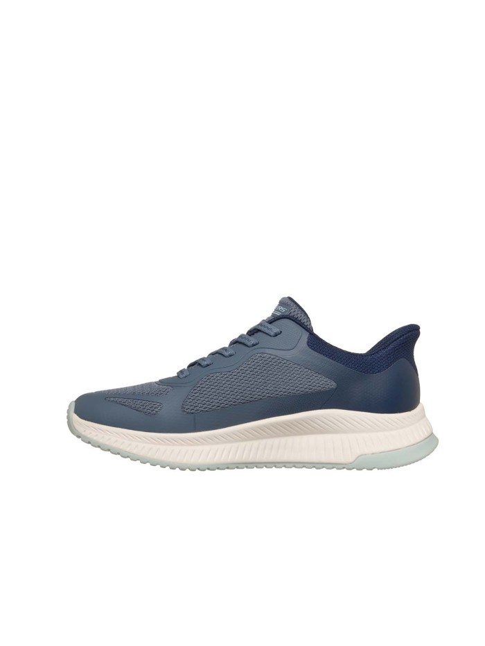 ZAPATILLAS MUJER Skechers Slip-ins: BOBS Squad 4 - Staple Look 117624 SKECHERS AZUL