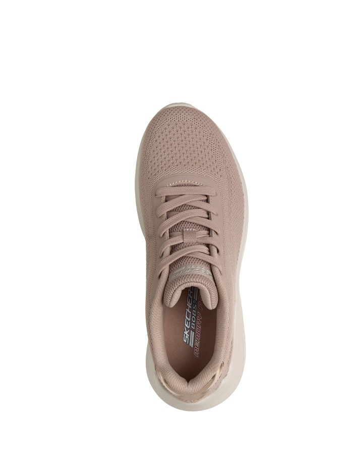 ZAPATILLAS CONFORT SKECHERS Bobs Squad Waves - Current Look 117679 TAUPE