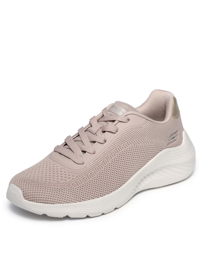 ZAPATILLAS CONFORT SKECHERS Bobs Squad Waves - Current Look 117679 TAUPE