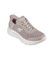 ZAPATILLAS MUJER Skechers Slip-ins: GO WALK Flex - Grand Entry 124836 TAUPE