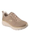 ZAPATILLA DEPORTIVA PARA MUJER SKECHERS Fashion Fit 2.0 - Moonlight Glow 150384 TAUPE