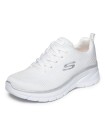 ZAPATILLAS DEPORTIVAS PARA MUJER BLANCAS SKECHERS Fashion Fit 2.0 WHITE_SILVER