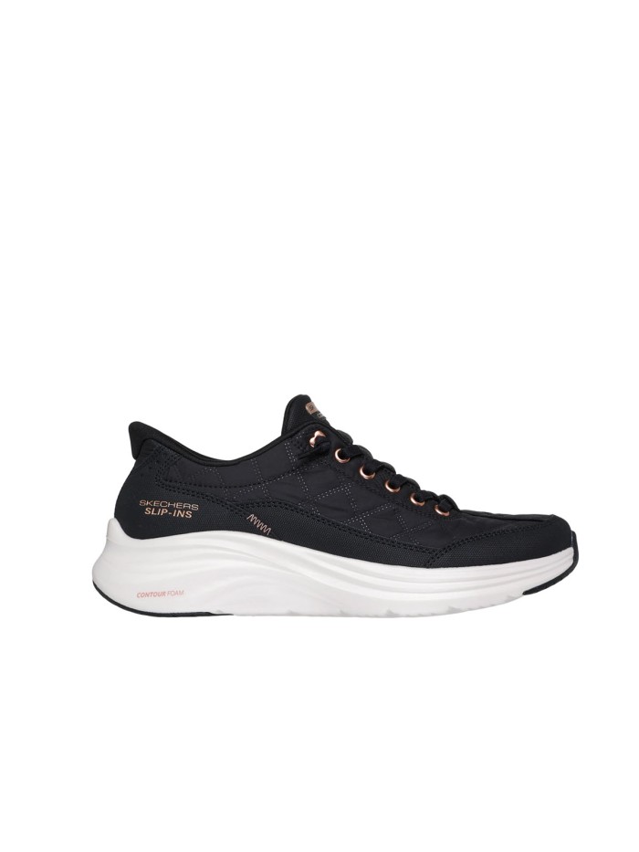 ZAPATILLAS Skechers Slip-ins MUJER Contour Foam - Cozy Fit Golden Hour 150413 NEGRO