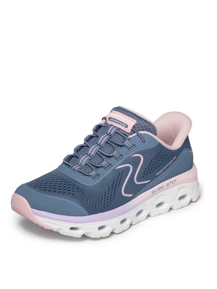 ZAPATILLAS DEPORTIVAS DE MUJER Skechers Slip-Ins: Glide-Step Sole 180272 AZUL