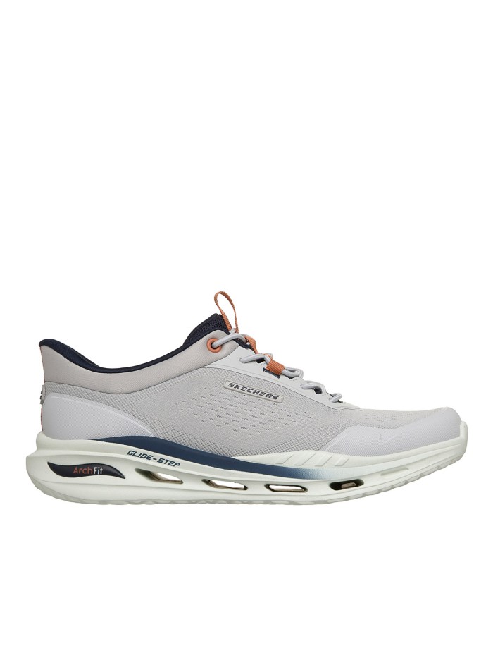 ZAPATILLAS DE CORDONES ELÁSTICOS PARA HOMBRE Skechers Slip-ins: Arch Fit Orvan - Hunter 211319 GRIS